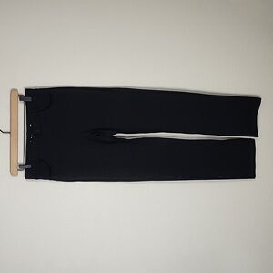 Betabrand Black Comfort Yoga Straight Dress Pants